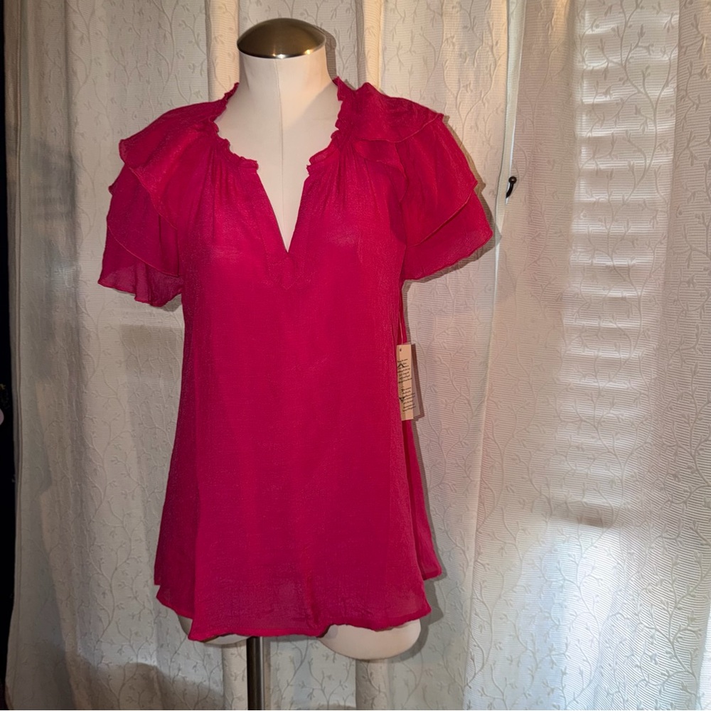 Nanette Lepore pink top